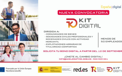 Nueva convocatoria de Kit Digital destinada a comunidades de bienes, explotaciones agrarias y sociedades civiles